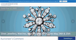Desktop Screenshot of charterhouse-auction.com